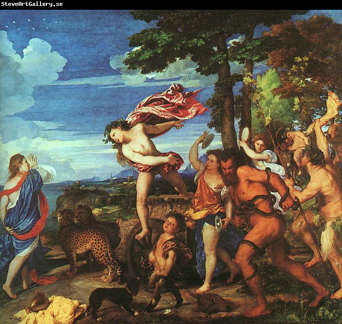  Titian Bacchus and Ariadne